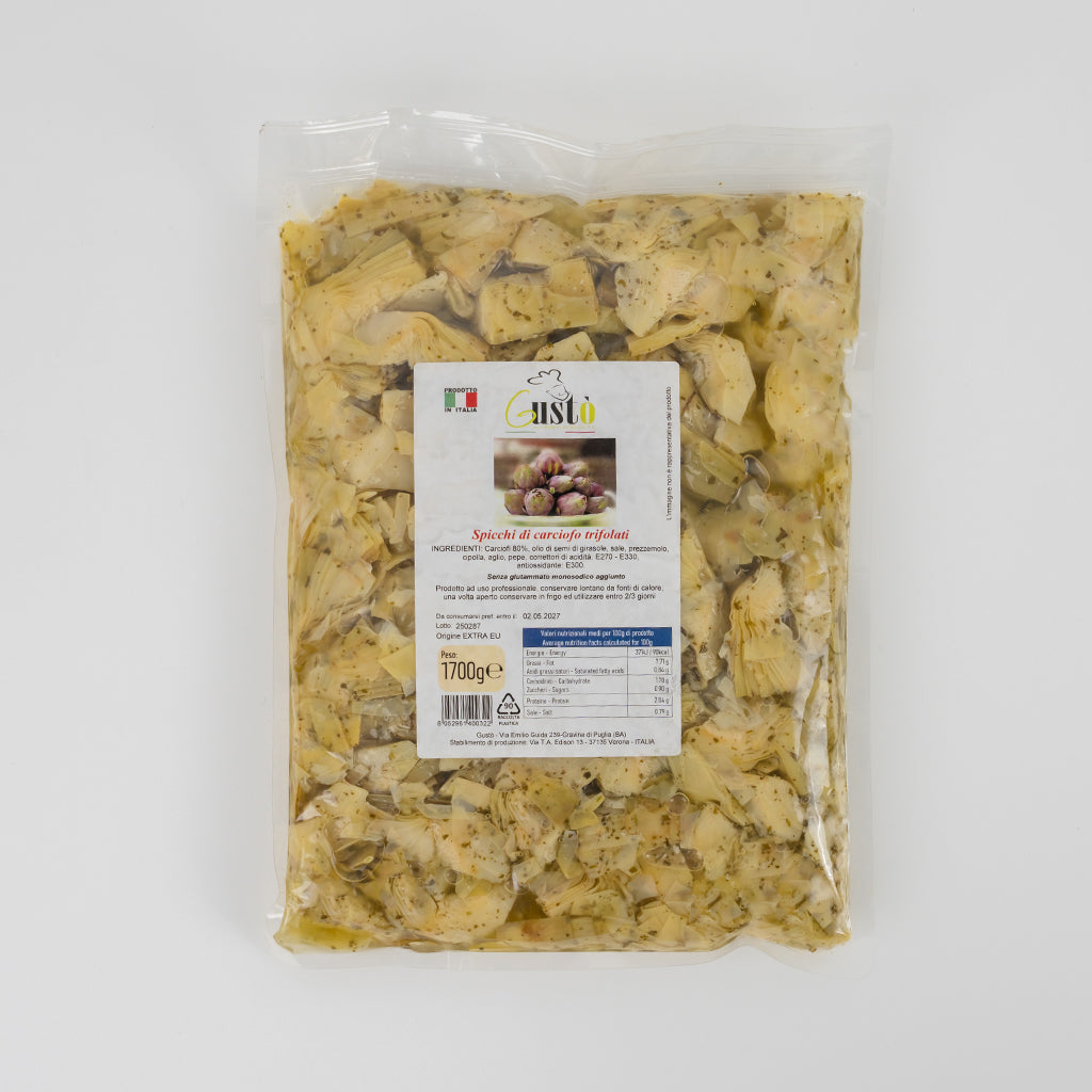 Spicchi di Carciofi Trifolati (x Pizze)