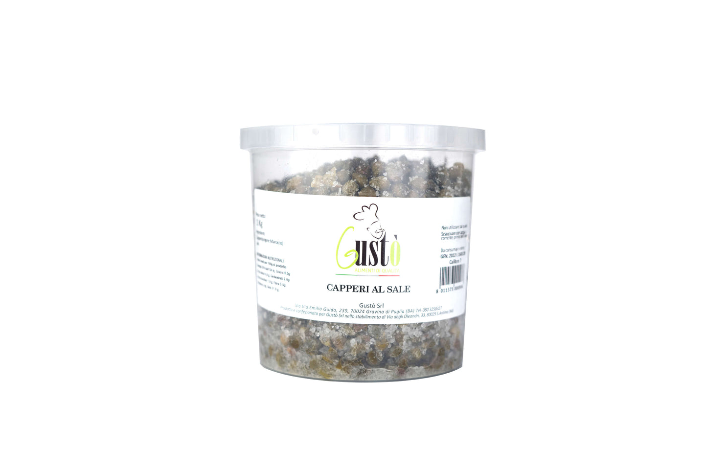 Capperi al sale 7mm