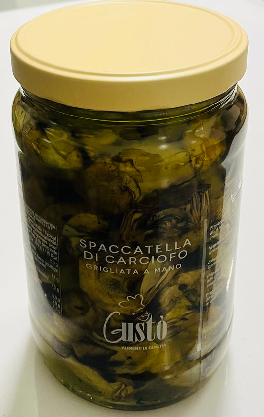 Spaccatella di Carciofi Grigliati