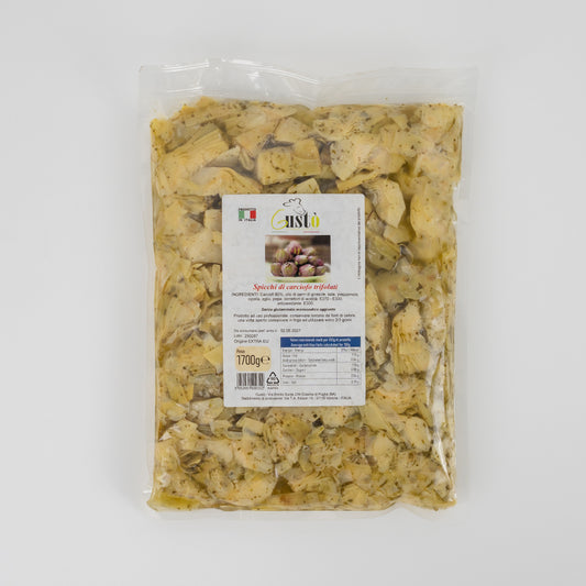 Spicchi di Carciofi Trifolati (x Pizze)