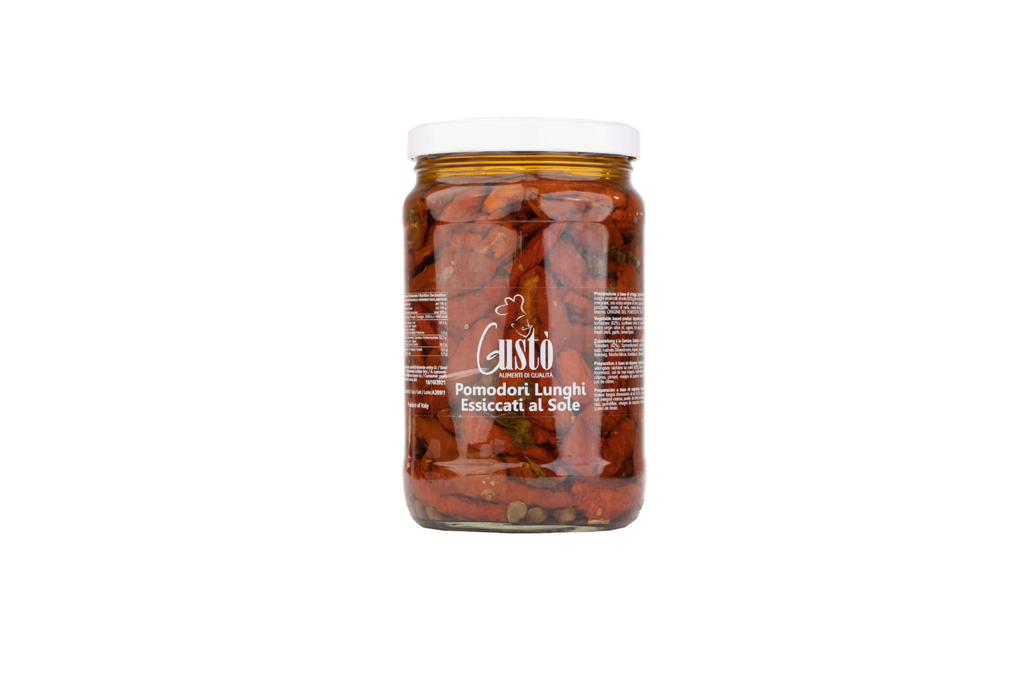 Pomodorini lunghi essiccati