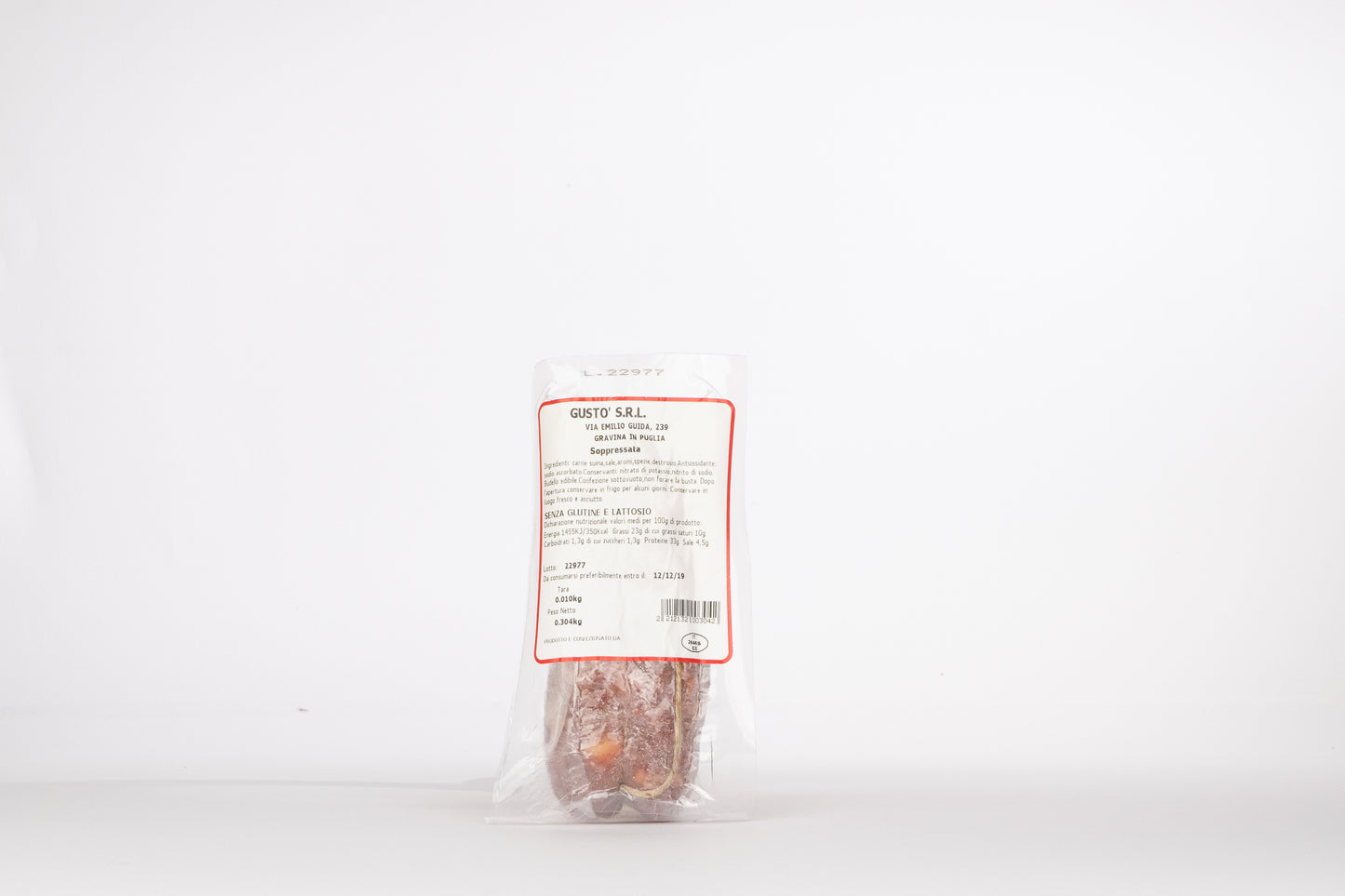 Soppressata nostrana
